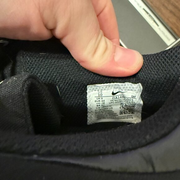 Nike SB Canvas Black Low Top Shoes Men’s Size 10 – Customize Ready - Picture 3 of 3